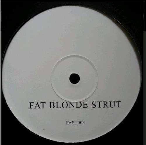 Fat blonde strut white - fat,