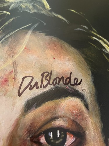 Blonde signed lung - blonde, "lung