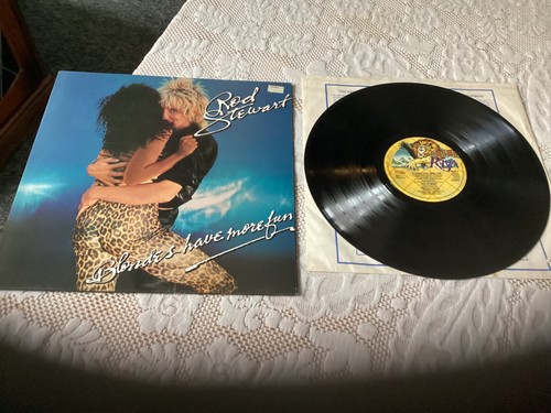 Rod stewart vinyl - vinyl, blondes