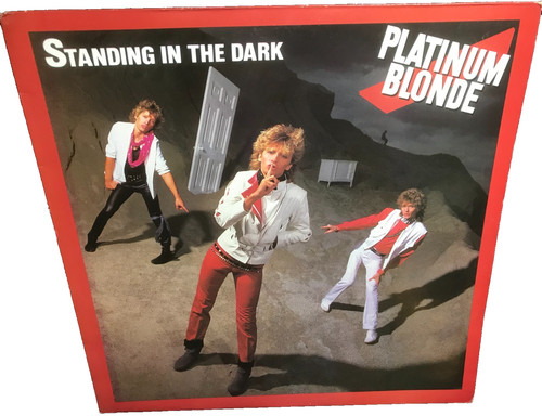 Platinum blonde standing - platinum,